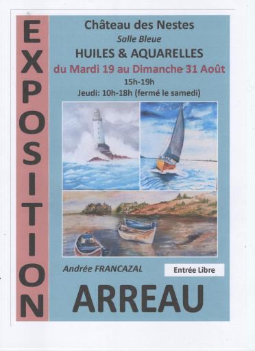 Exposition Andrée Francazal